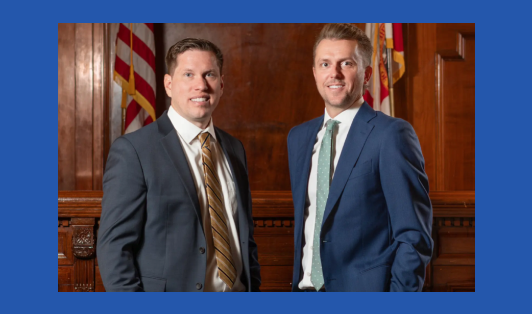 L-R Geoff Moore, Spencer Payne; image courtesy of Moore Payne Law.